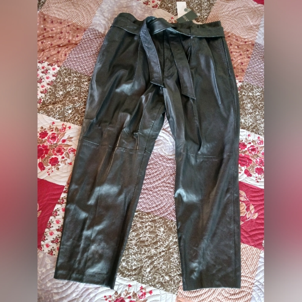 RL leather pant